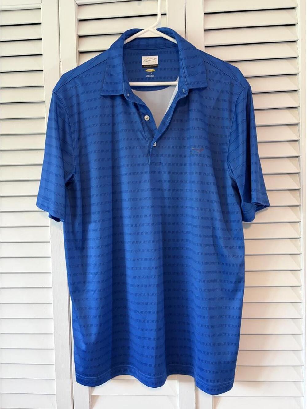 Greg Norman Collection Men's Blue Polo-shirt